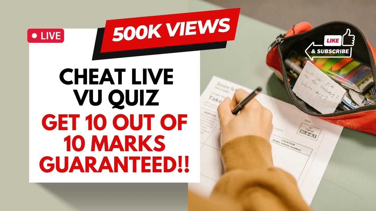 Hack VU Quiz | Get Full Marks Guaranteed 💯✍️ | 🔥 Hack 🔒 Quiz Firewall | Virtual University 🎓