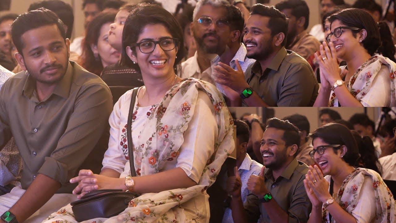 ജാനേമൻ വിജയാഘോഷ വേദിയിൽ  താരമായി ബേസിലും ഭാര്യയും | Janeman 101 Days Successfull Celebration