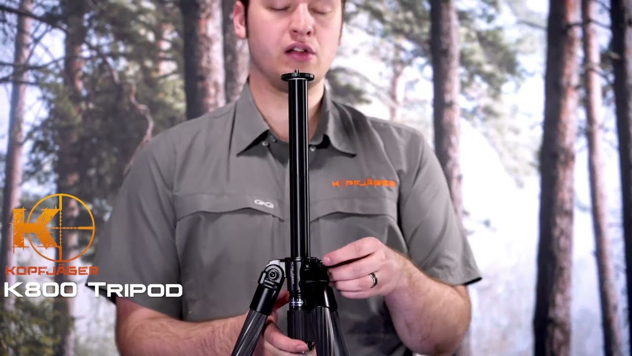 Kopfjäger K800 Tripod Overview