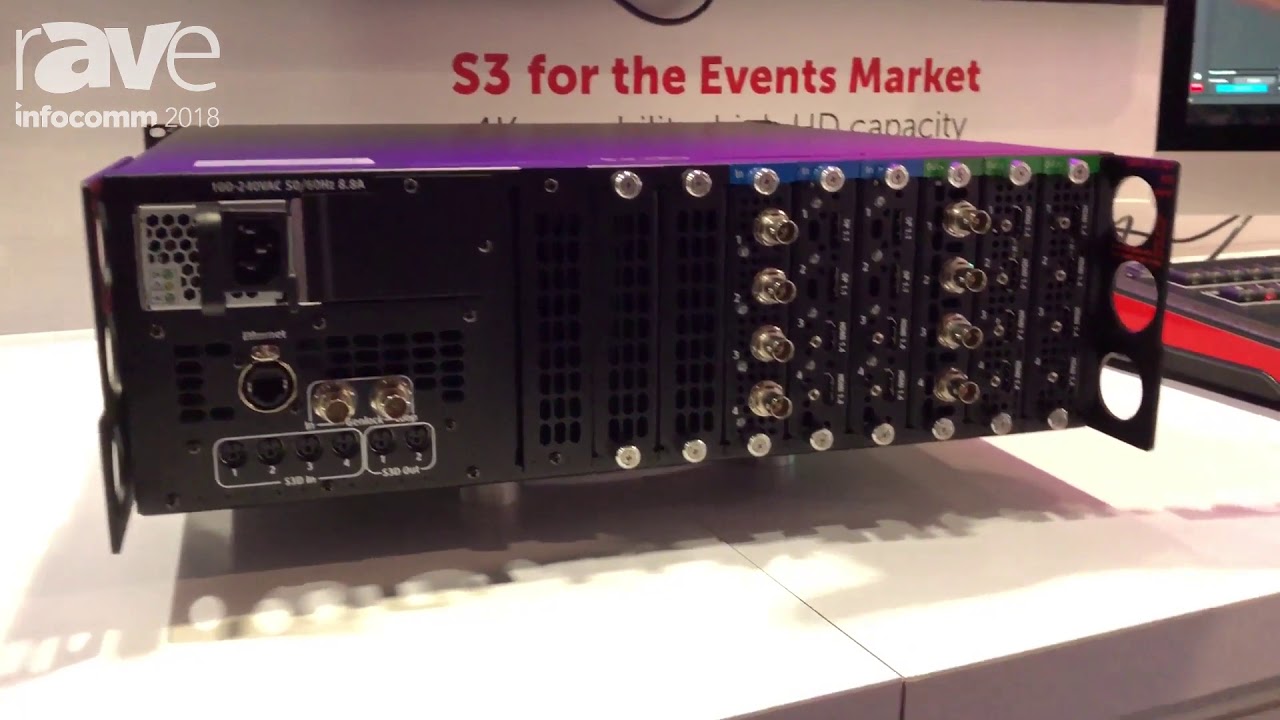 InfoComm 2018: Barco Features the S3 SA, S3 Tri Combo in Eventmaster