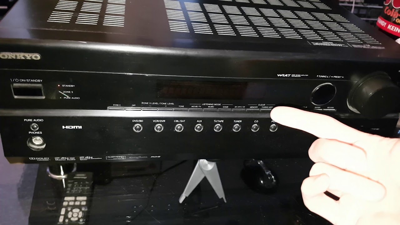 Vorstellung Onkyo TX SR 507 Guter Einstiegs Surround Reciever