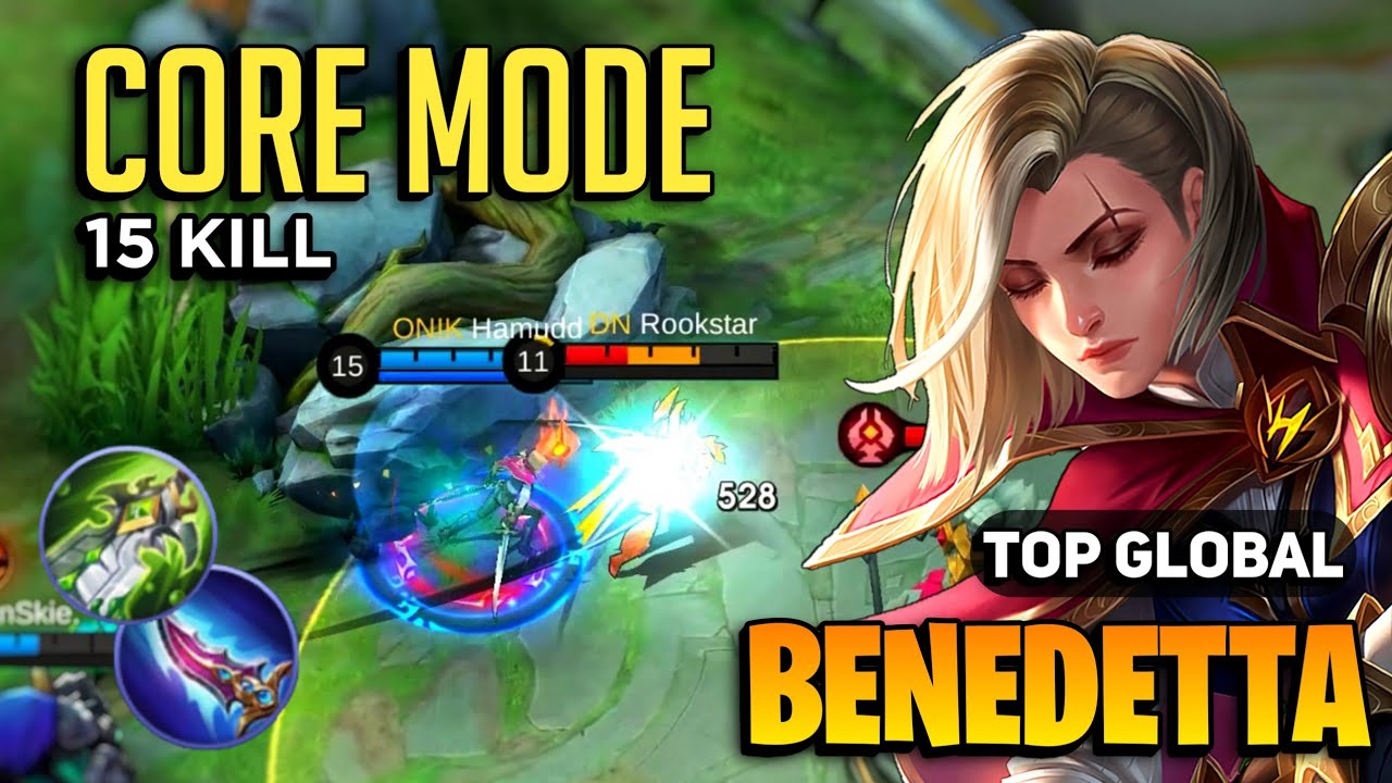 Benedetta Best Build 2024 [ Benedetta Top Global Gameplay ] Mobile Legends