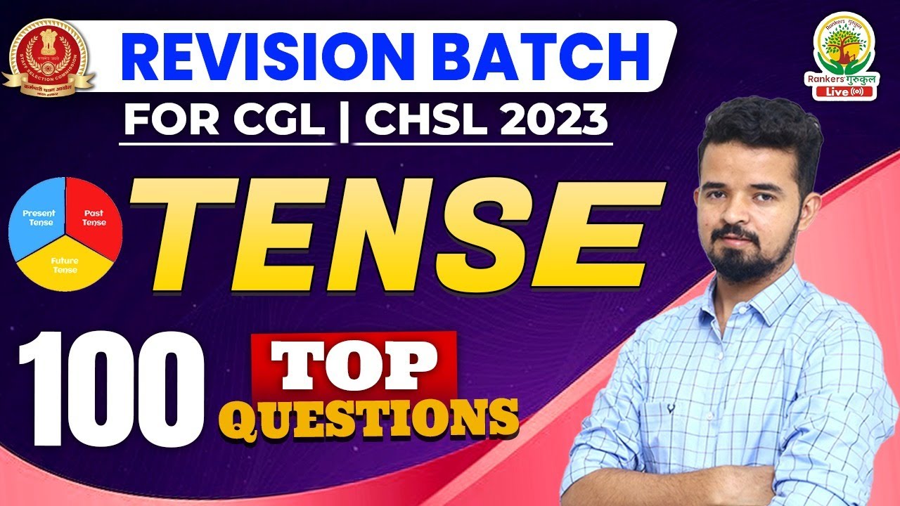 🔴 DAY 11 || FREE Revision Batch || TENSES || English By Prashant Sir #ssccgl2023