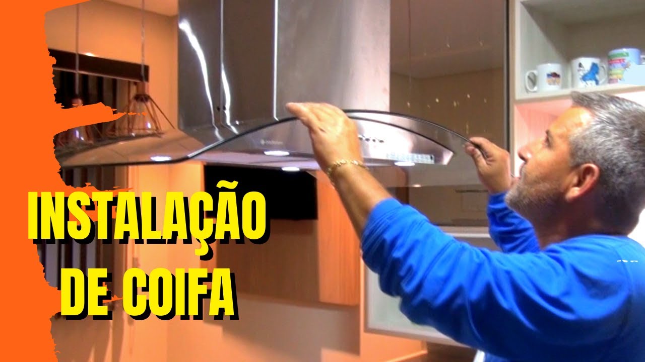 JR CONSTRUÇÃO-COMO INSTALAR UMA COIFA DE ILHA