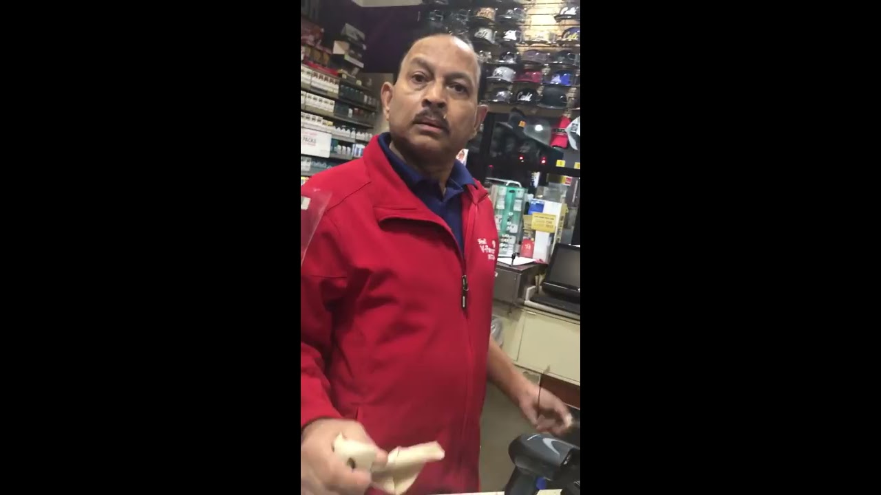 Cashier at Shell gas station assaults customer!!