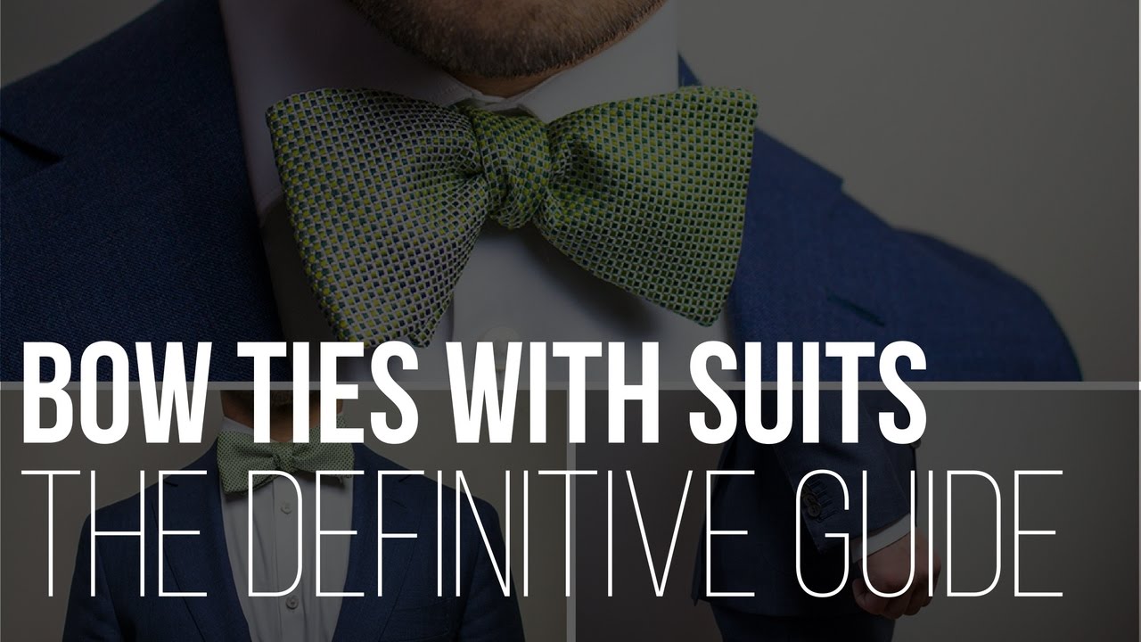 Bow Ties With Suits Video - The Bow Tie Guy