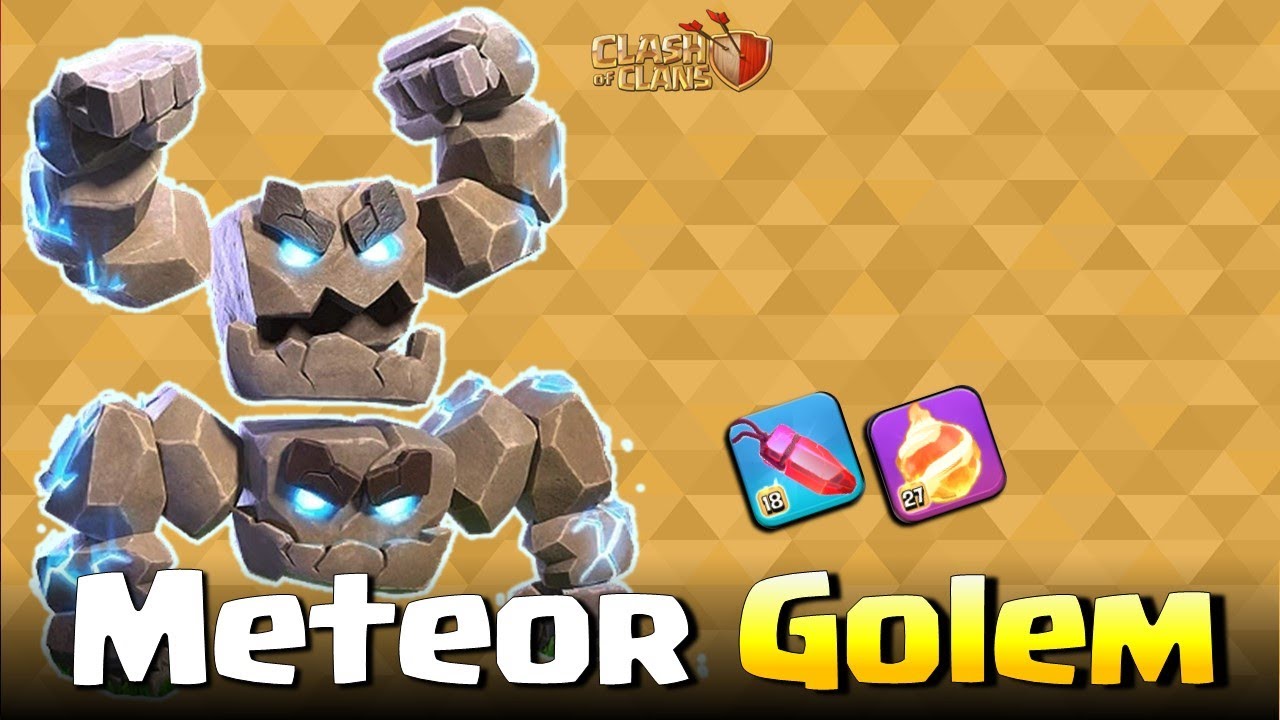 Meteor Golem Fireball | TH 18 Attack Strategy Legend League | Clash Of Clans | Dandi COC