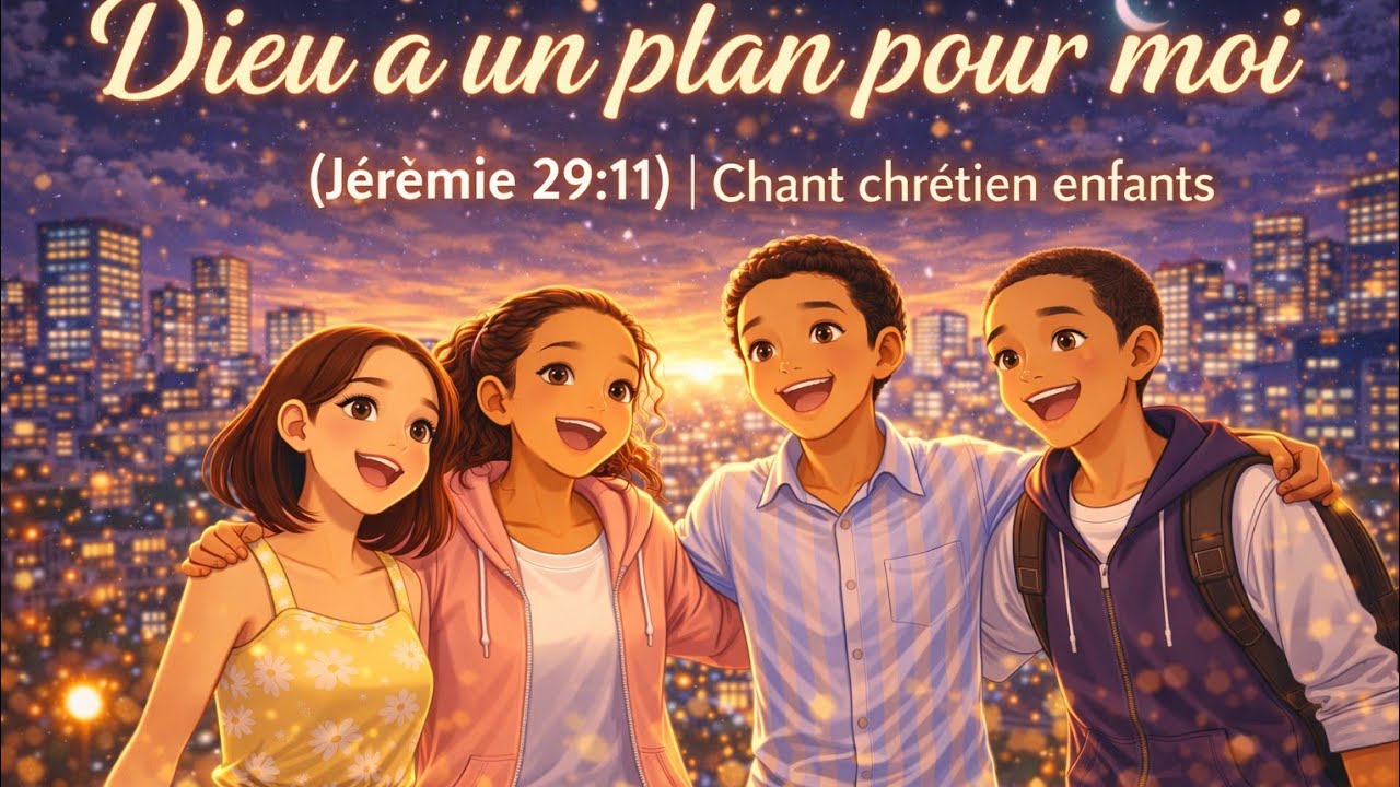 Dieu a un plan pour moi (Jérémie 29:11) | Chant chrétien enfants