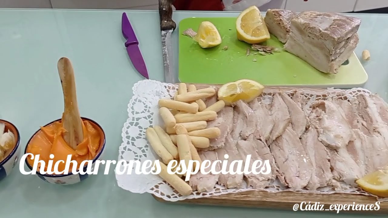 Cocina como en Cádiz: Chicharrones especiales
