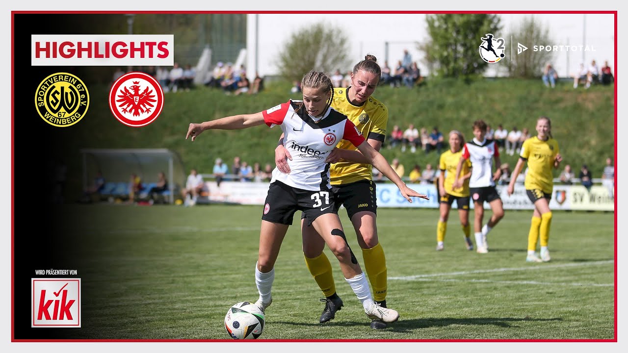 Punktet Weinberg im Abstiegskampf? | SV 67 Weinberg - Eintracht Frankfurt II | 2. FBL