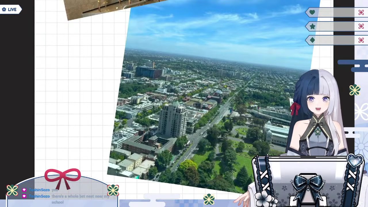 She saw what in a city?!