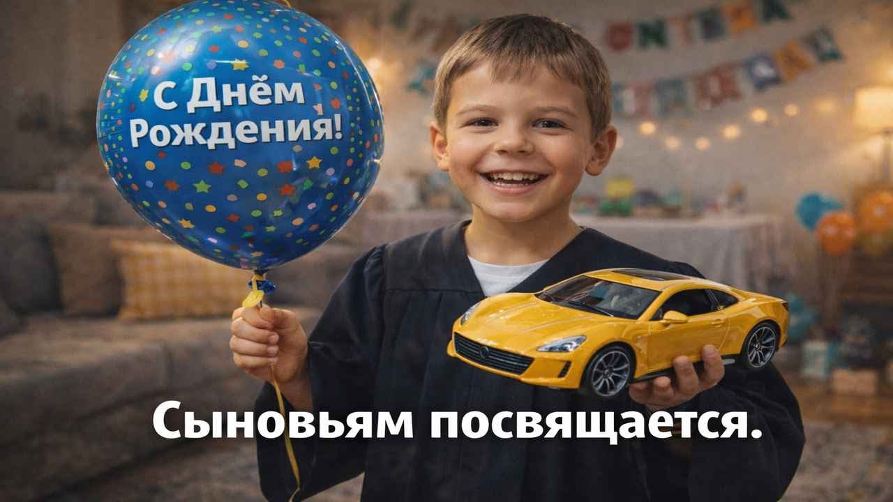 Дорогим нашим сыновьям посвящается