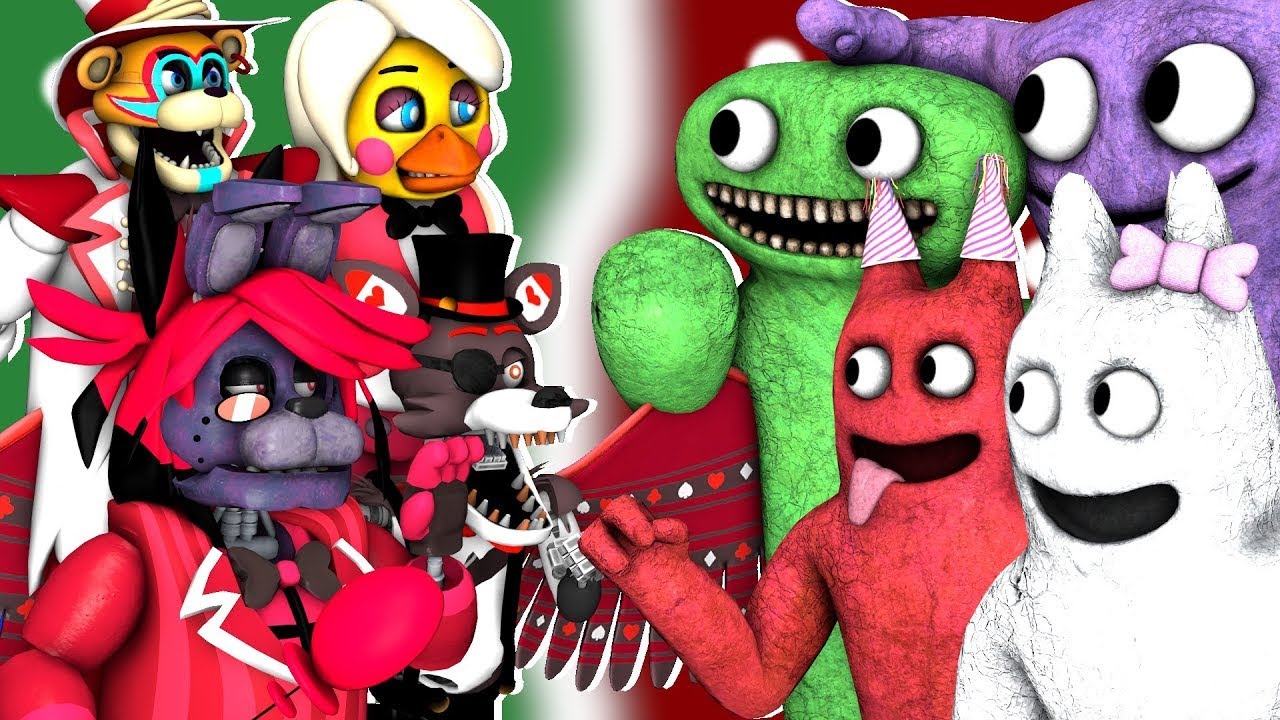 [SFM FNaF]  FNAF Hazbin Hotel vs Garten of Banban