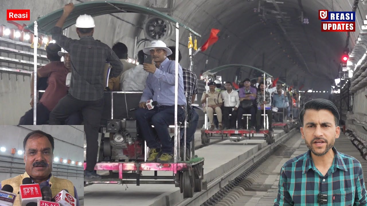 Good News: Technical Inspection Started for Opening of Sangaldan - Reasi Rail Line