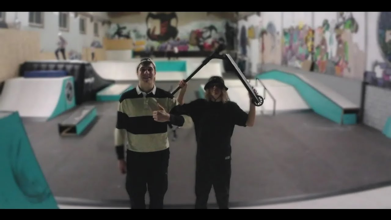 Vidéo au skatepark couvert de Colmar