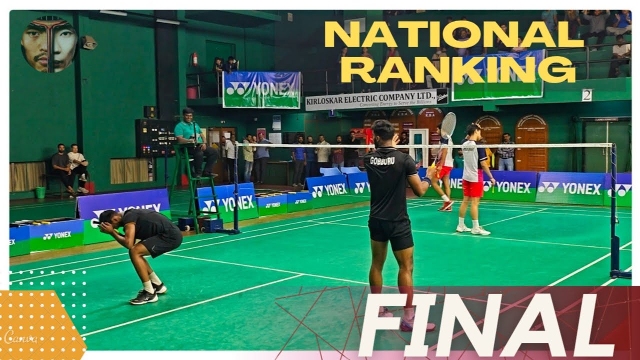 BHARGAV RAM/VISWA VS PARAM/BHAVYA:YONEX SUNRISE ALL INDIA JUNIOR RANKING BENGALURU