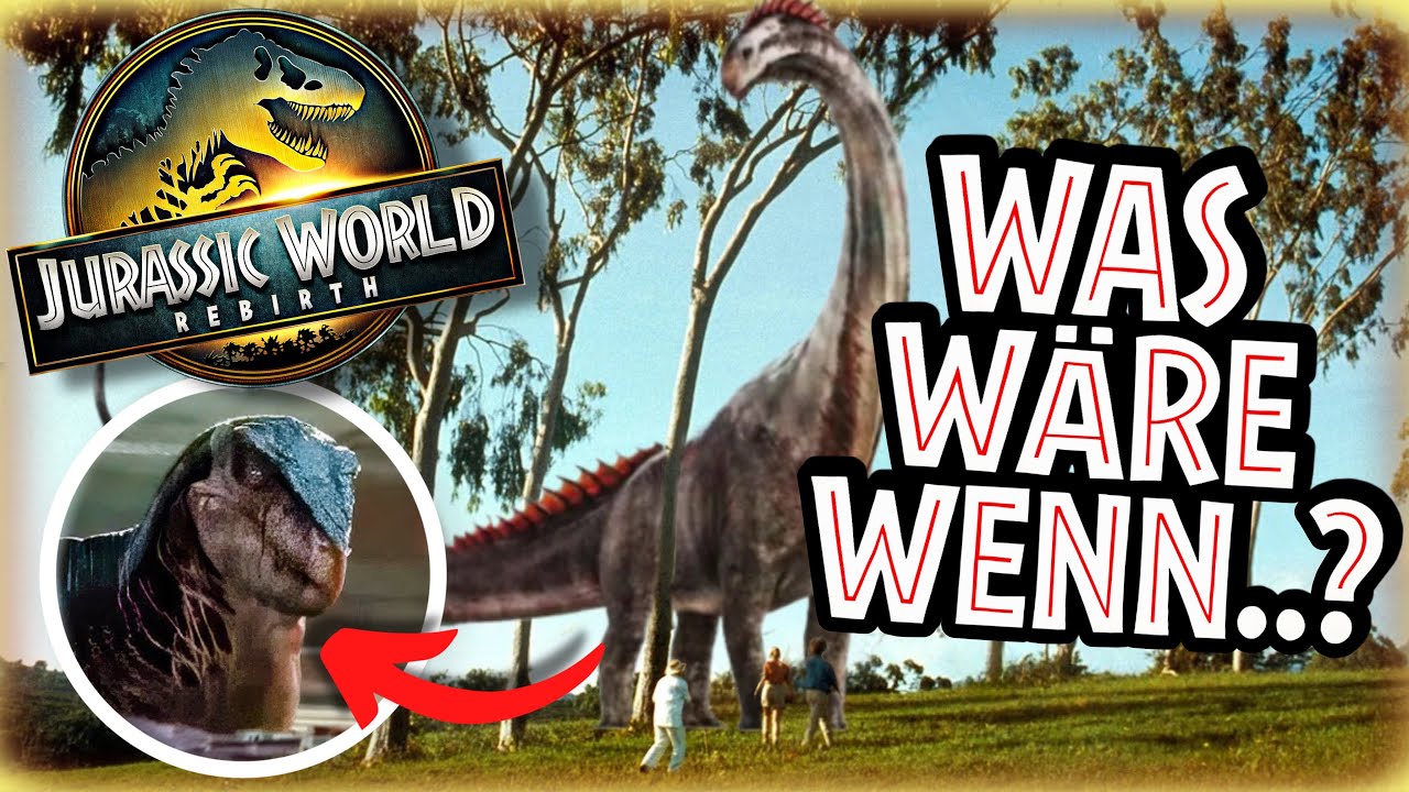 Was wäre wenn die Dinosaurier aus Jurassic World Rebirth in Jurassic Park gewesen wären?