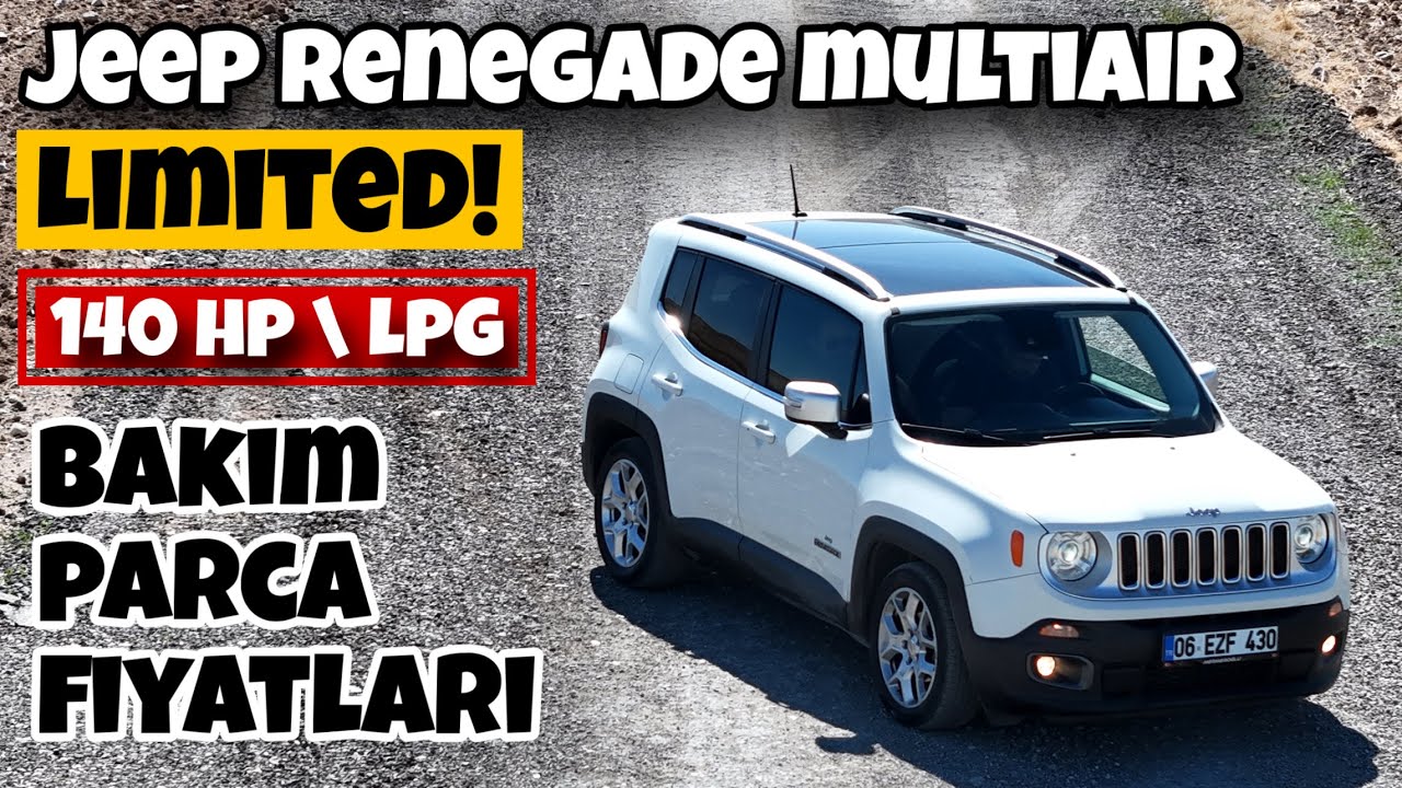 T&uuml;m Detaylarıyla Jeep Renegade 1.4 Multiair | Limited | Otomobil G&uuml;nl&uuml;klerim 