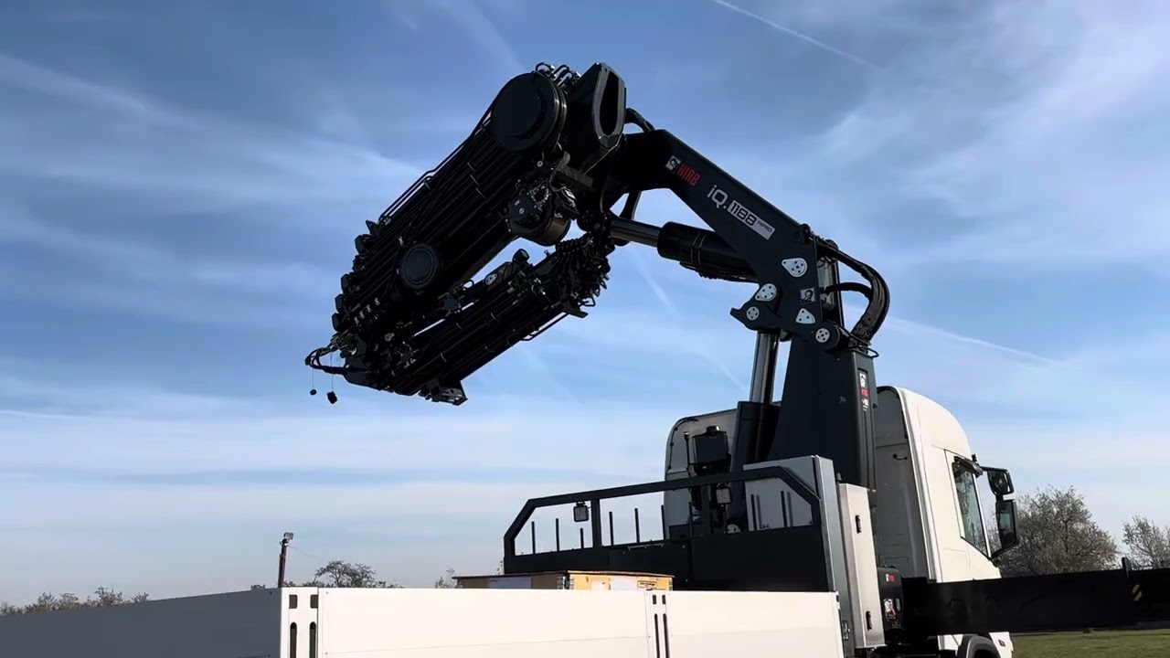 HIAB IQ. 1188 HiPro Scania 4 axle 2024.11.08 . HYAB Daruszervíz Kft. Szolnok