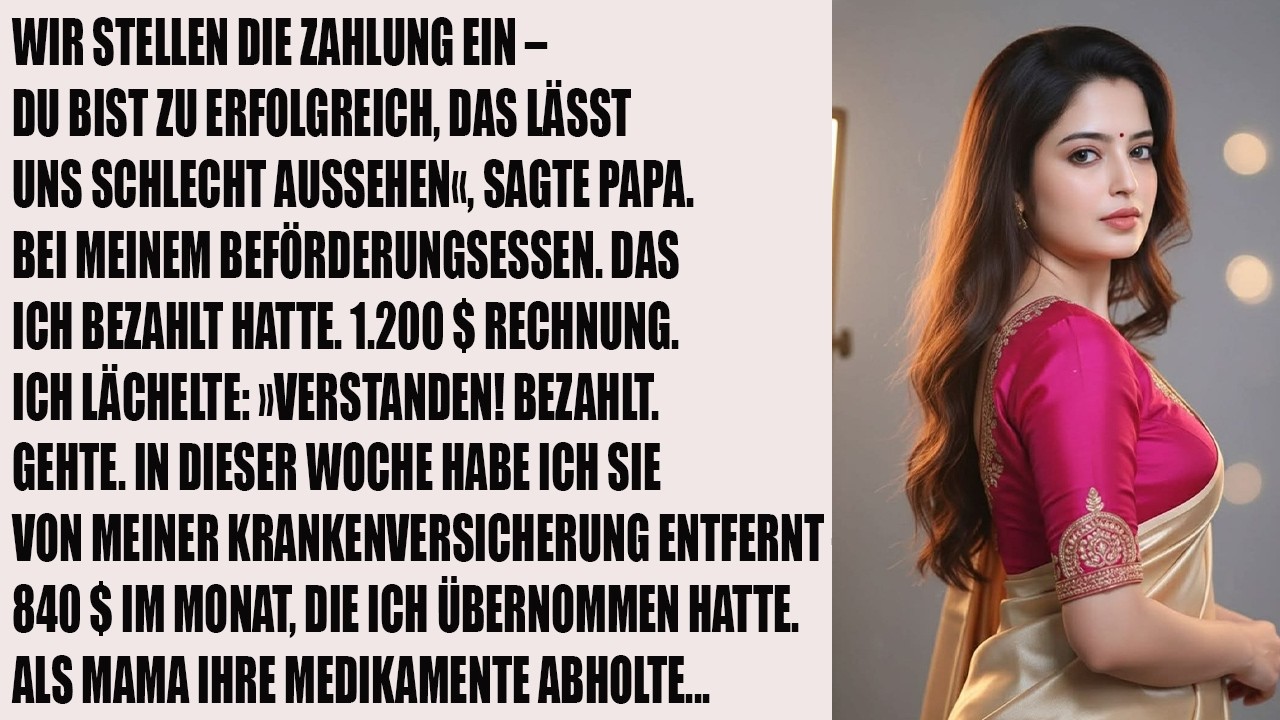 Zu erfolgreich für Papa – Er fühlte sich von meiner Beförderung bedroht“