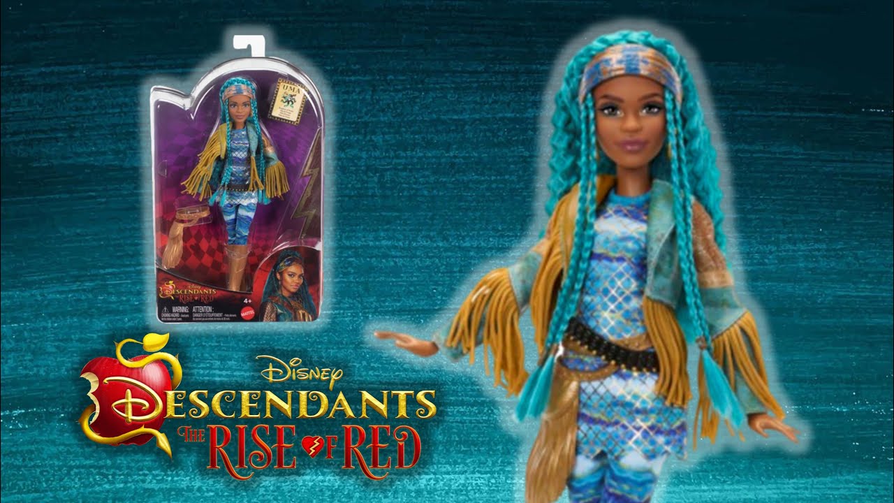 Uma Disney Descendants the Rise of Red 🩵🐙🏴‍☠️Unboxing