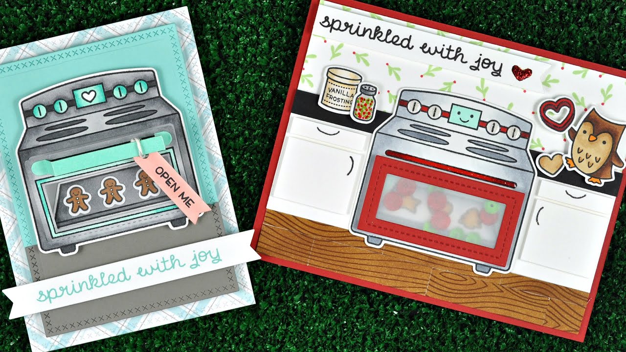 Intro to Sprinkled with Joy + 2 cards from start to finish