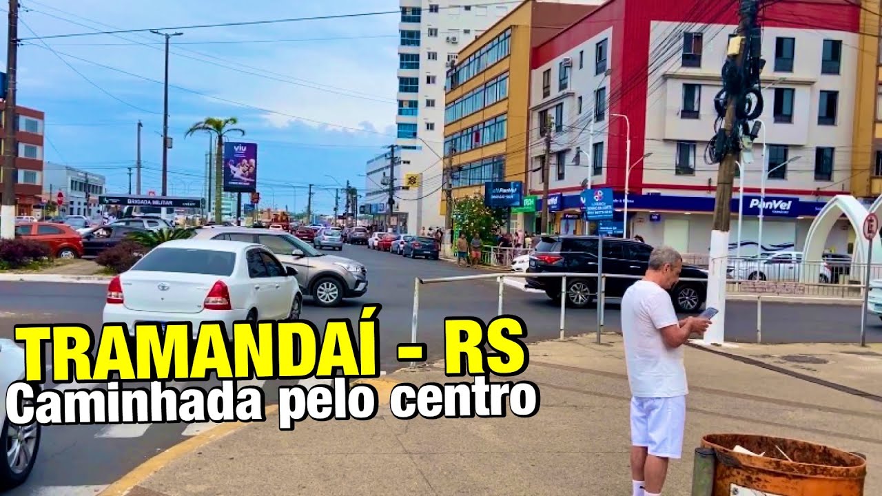 Tramandaí - RS / Caminhada pelo centro