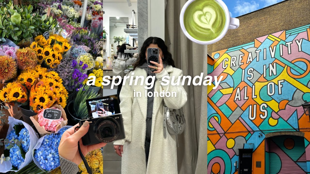 un dimanche printanier à londres