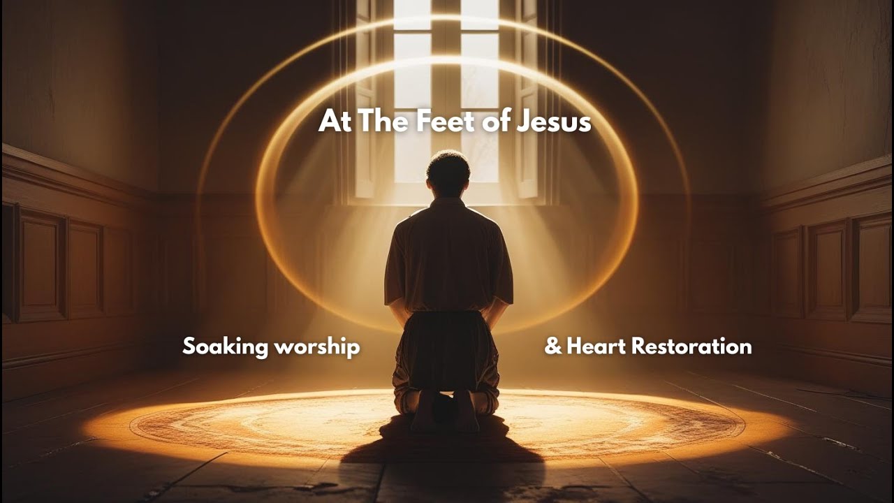 At the Feet of Jesus | Soaking Worship & Scripture for Heart Restoration