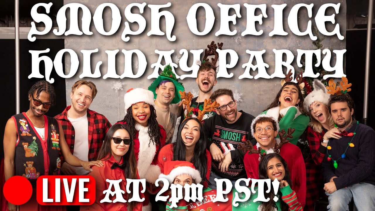 Smosh Office Holiday Party LIVE