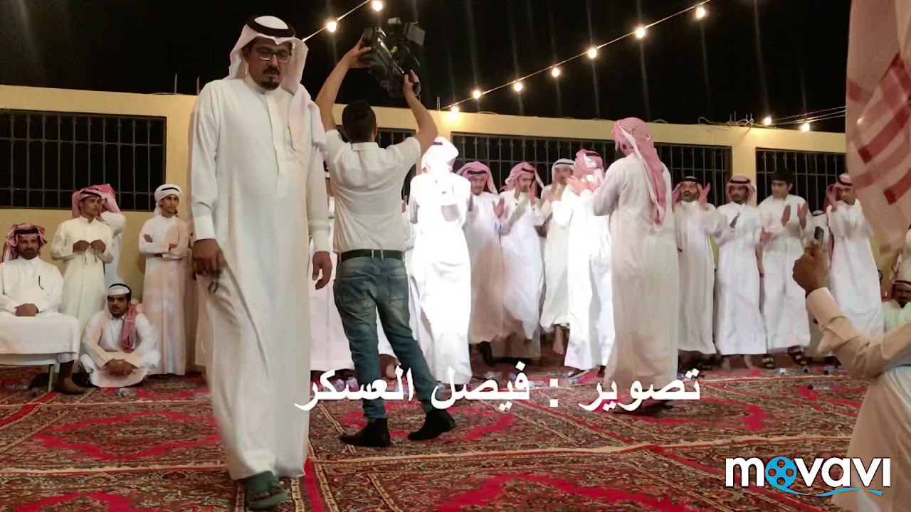 شايع العيافي و عبدالله الغامدي قاف ناري حفلة الهباس 22-10-1439