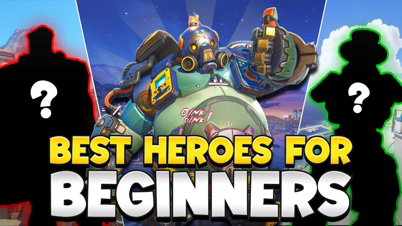 6 BEST Heroes to Start Learning Overwatch | Every Roles