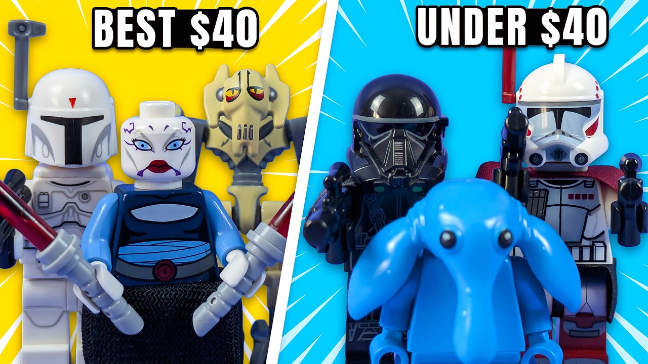 Топ-31 минифигурка LEGO Star Wars дешевле 40$, которые вам нужны!