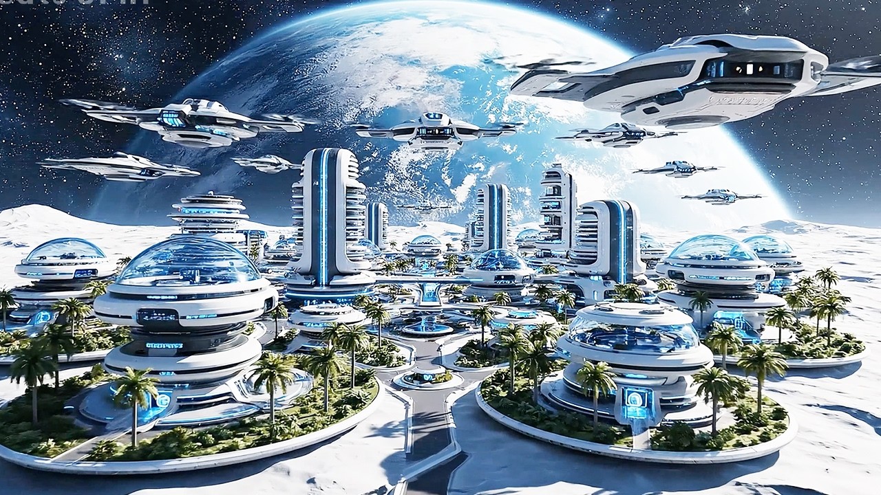 Future City on Moon is Humanity's GREATEST Achievement (4K)