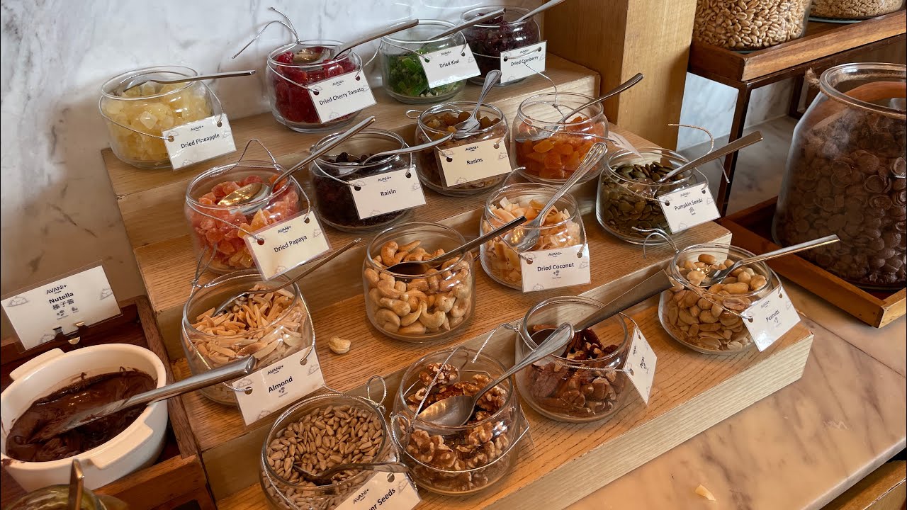 Avani+ Riverside Hotel Bangkok breakfast buffet.