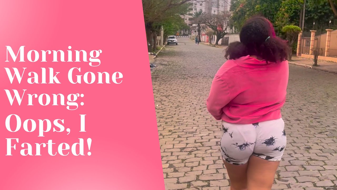 AnnaCutiepiie- Morning Walk Gone Wrong: Oops, I Farted!