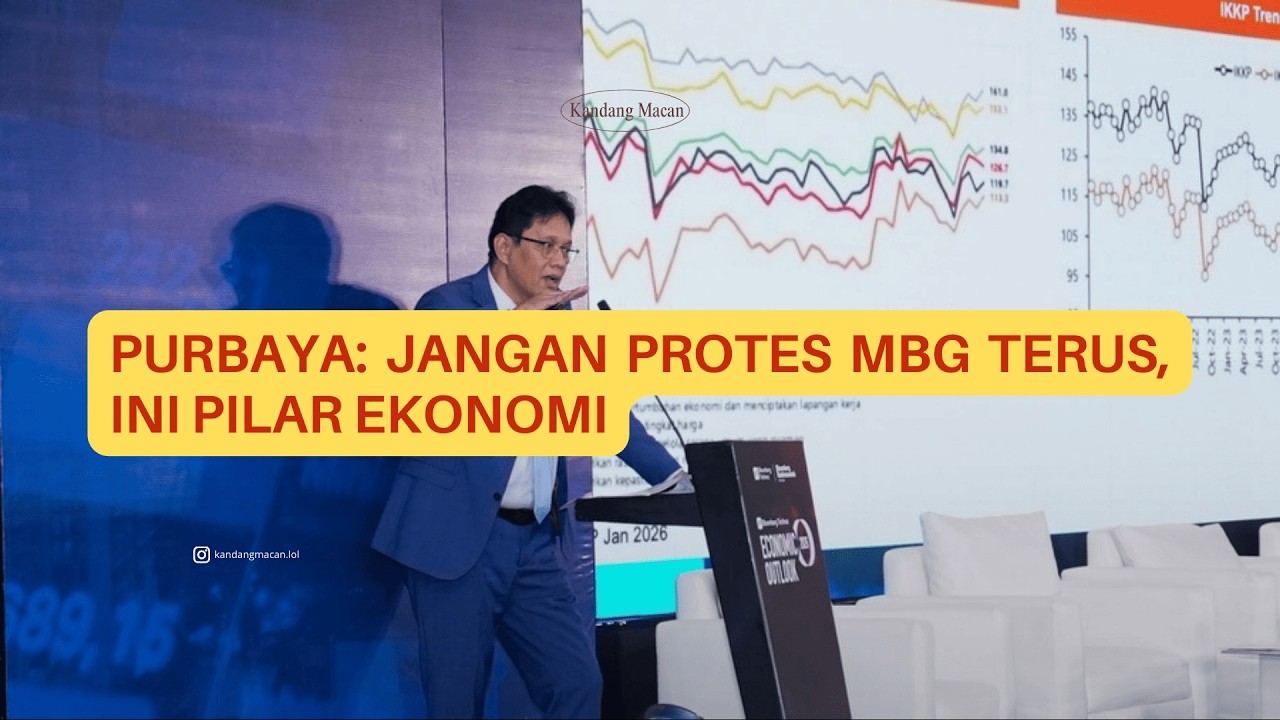 Purbaya: Jangan Protes MBG Terus, Ini Pilar Ekonomi