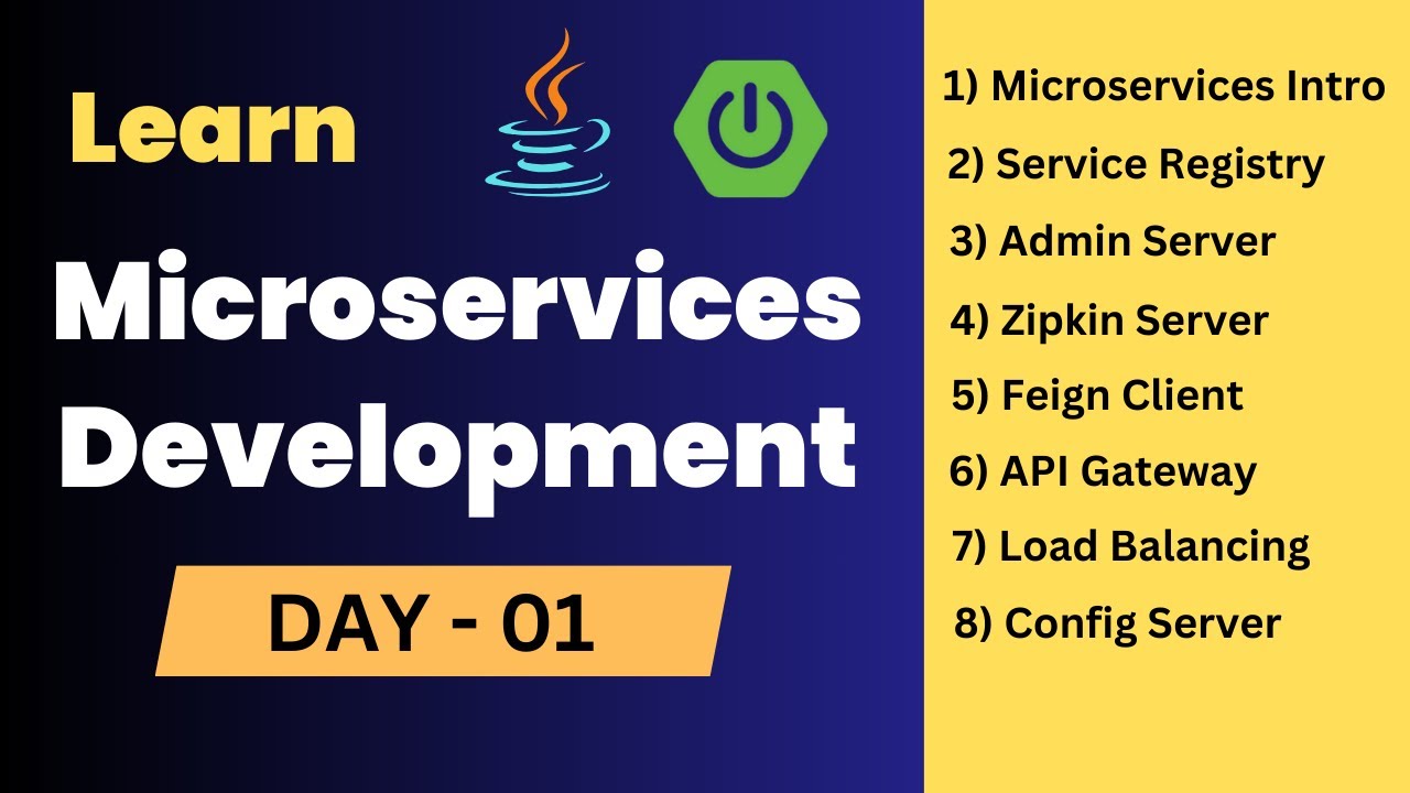 Day-01 : Microservices with Project Development  | Ashok IT