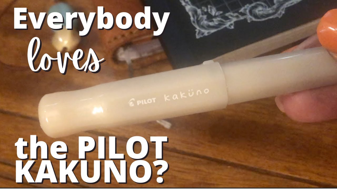 Reviewing the Limited Edition Pilot Kakuno Fountain pen | Milk Tea
