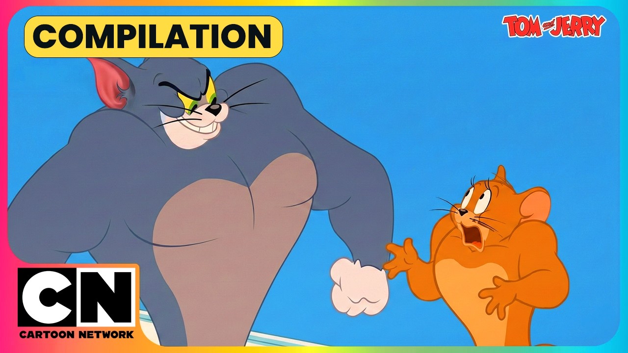 The Showdown Everyone Waited For!👀💥| Tom & Jerry🤓| Cat & The Mouse Cartoon😺🐁| @cnindia