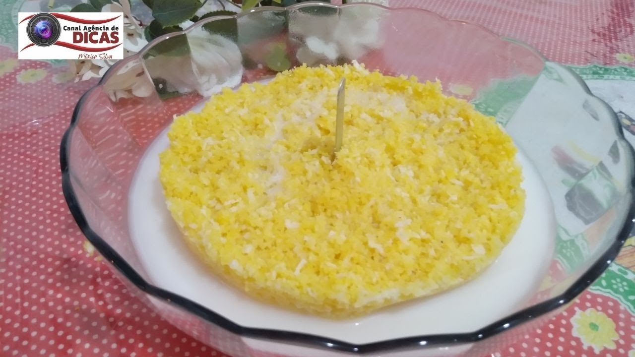 CUSCUZ ENSOPADO COM LEITE D🌴E COCO  - RECEITA FÁCIL E SURPREENDENTE🌴
