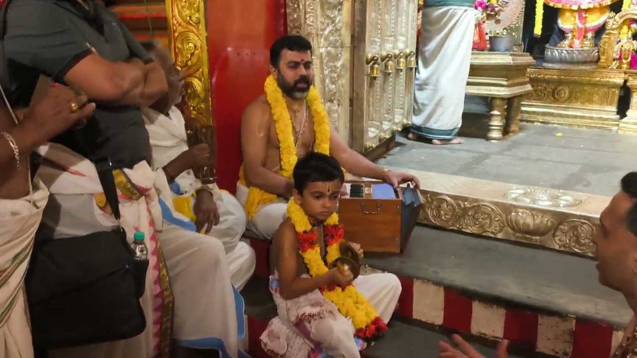 At Thennangur Sri Vittal Rukhmani, Sri Rajagopal Das Bhagavathar and team