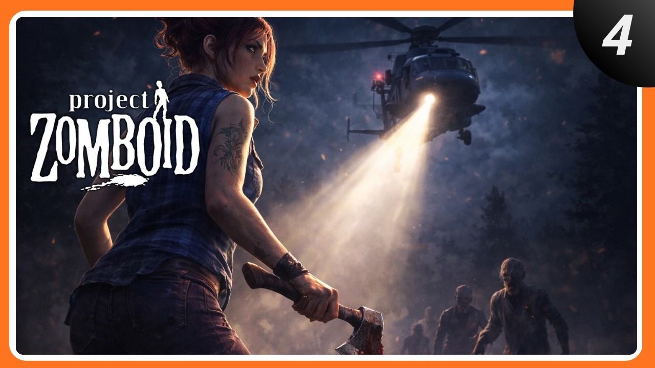 O HELICÓPTERO DESTRUIU NOSSA BASE 😨 | Project Zomboid B42