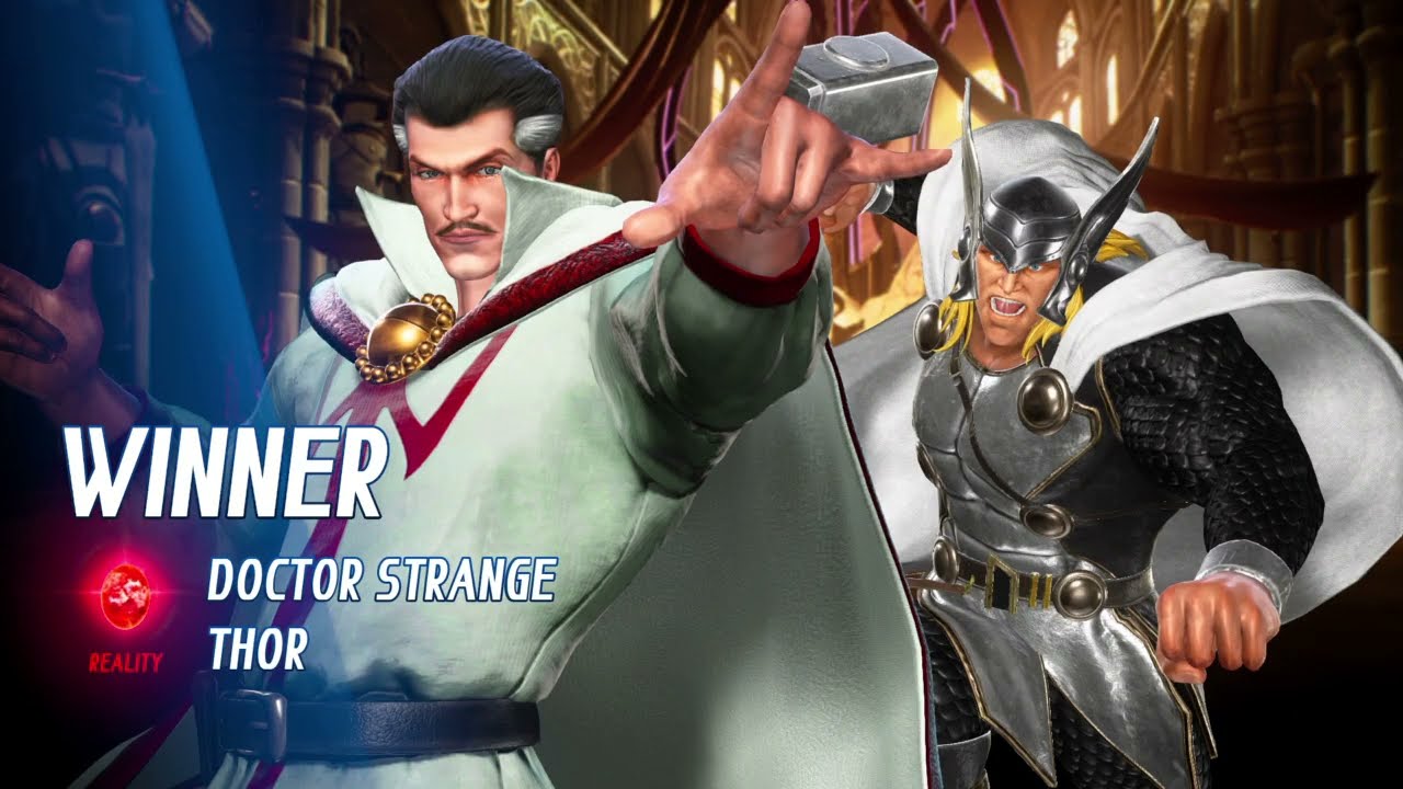 Requested MARVEL VS. CAPCOM: INFINITE Thor and Doctor Strange Arcade Gameplay