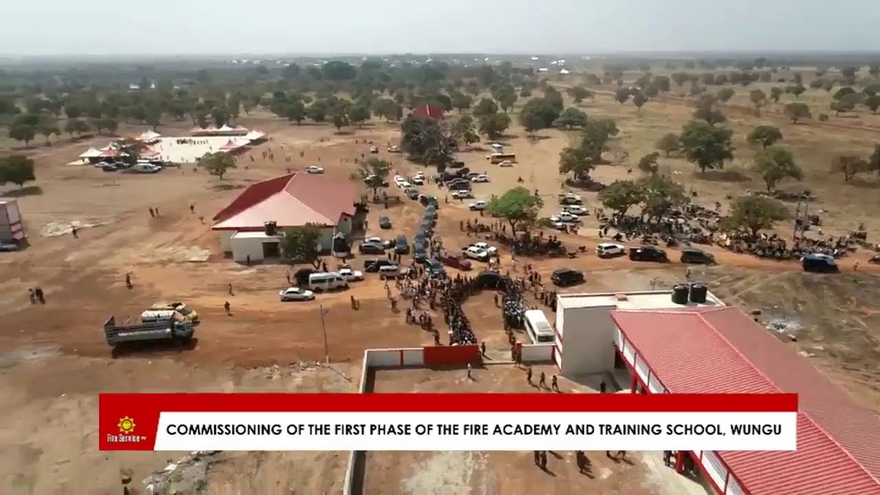 YOU ARE WATCHING THE LIVE BROADCAST OF THE COMMISSIONING OF THE FIRST PHASE OF THE FIRE ACADEMY