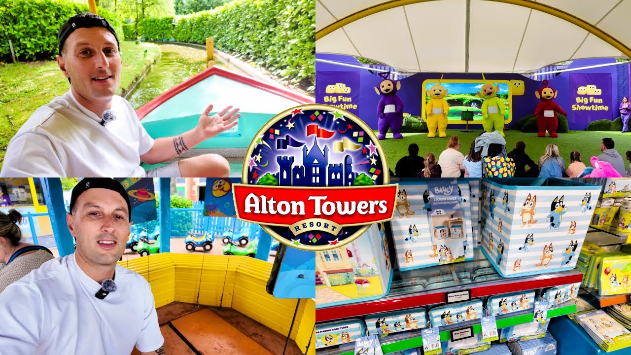 CBeebies Land Alton Towers Full Tour 2025