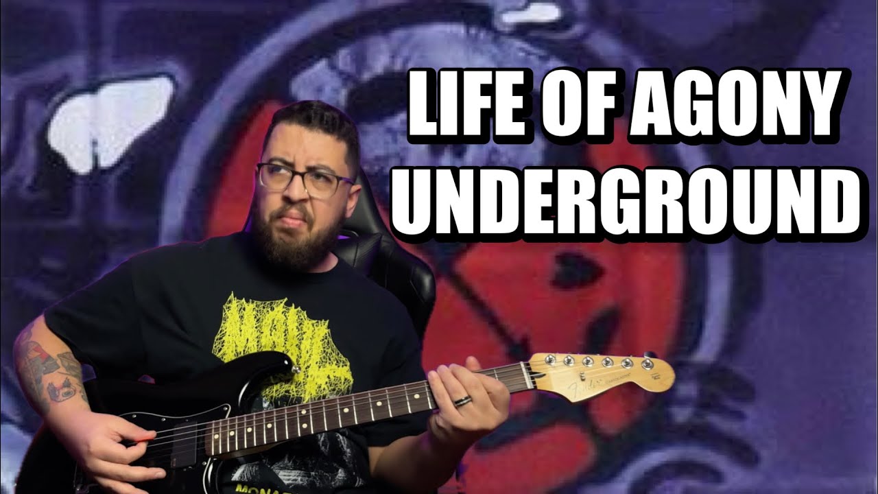 Life Of Agony - Underground (guitar cover)