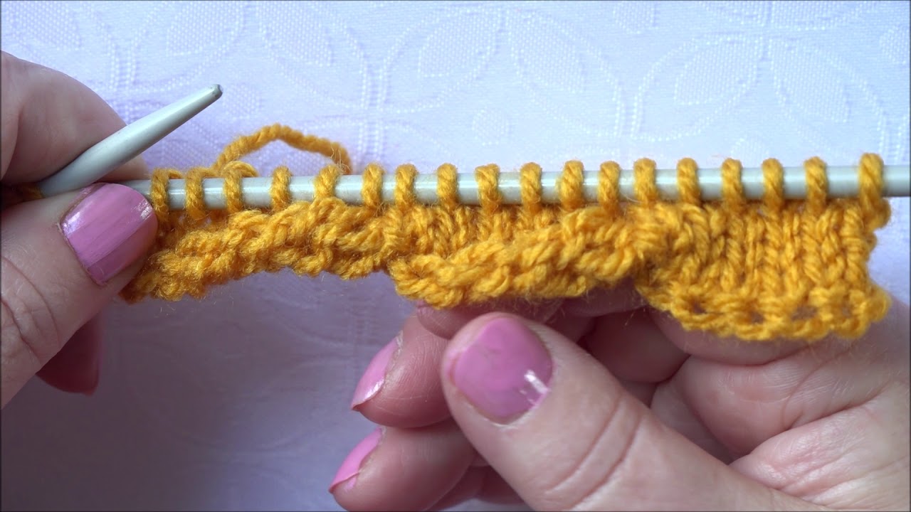 une bordure au tricot super simple, spéciale débutante - La Grenouille Tricote