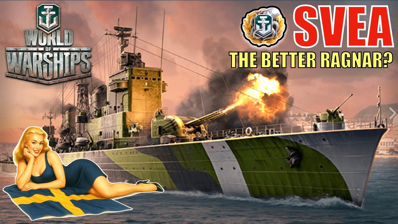 SVEA – Is This a Better Ragnar? | Kraken Gameplay (World of Warships)