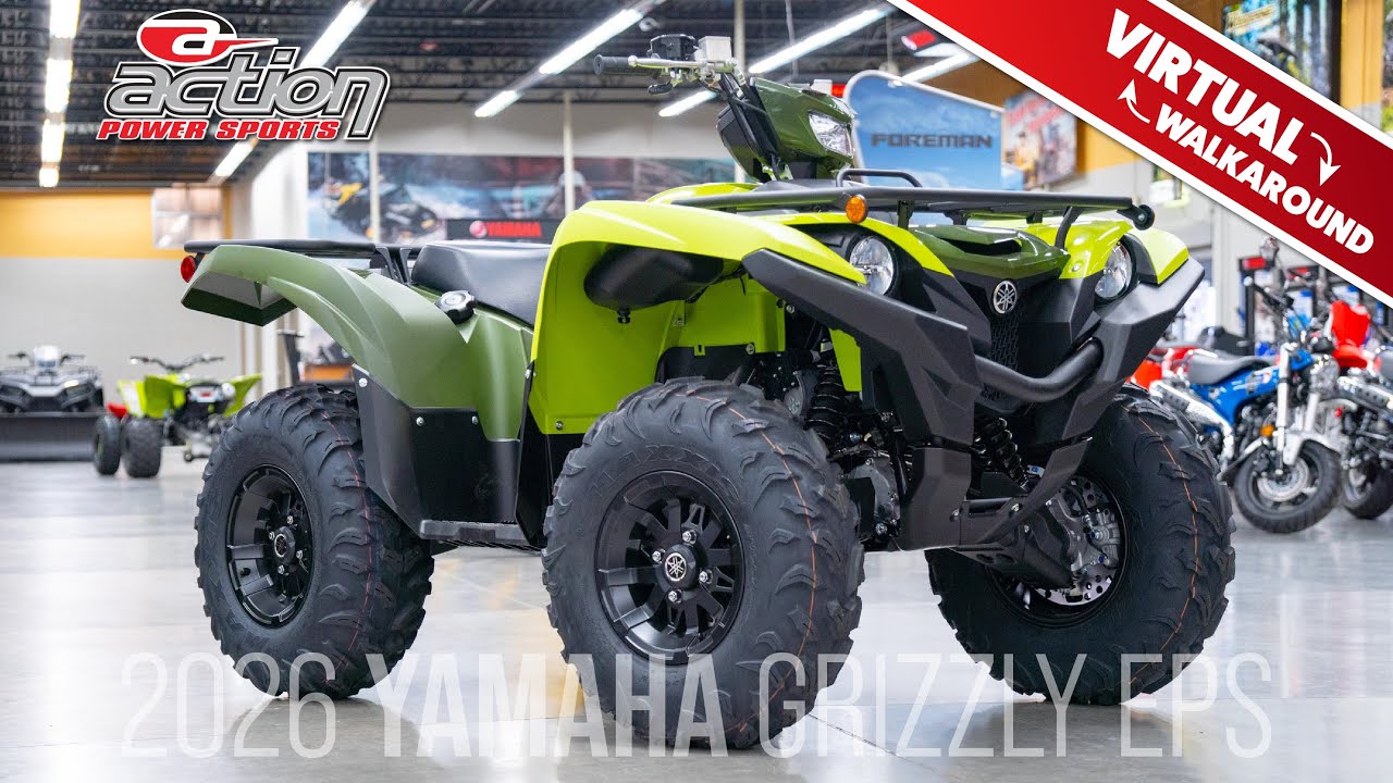 2026 Yamaha Grizzly EPS | Virtual Walkaround